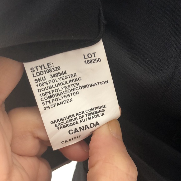 Brand new with tags two piece gown with front slit - Picture 5 of 6